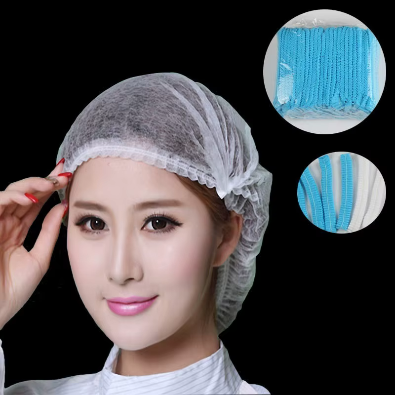 Filet à cheveux jetable en tissu Non tissé pour Microblading, 100 pièces, chapeau stérile pour maqui