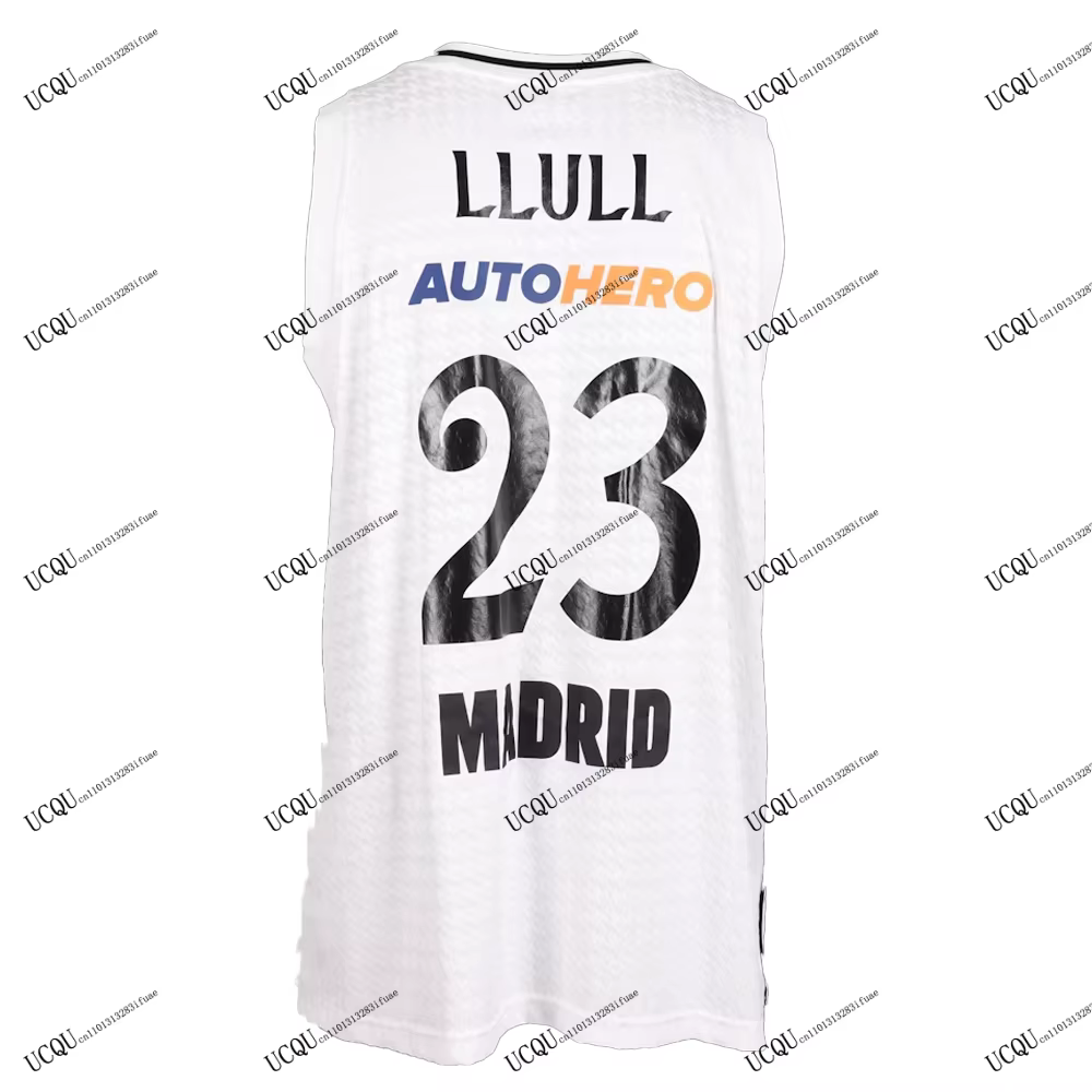 2025-26 Sergio Llull # Maillot de basket-ball 23/7/11/22, T-Shirt imprimé en 3D, Kit de Match d'espa
