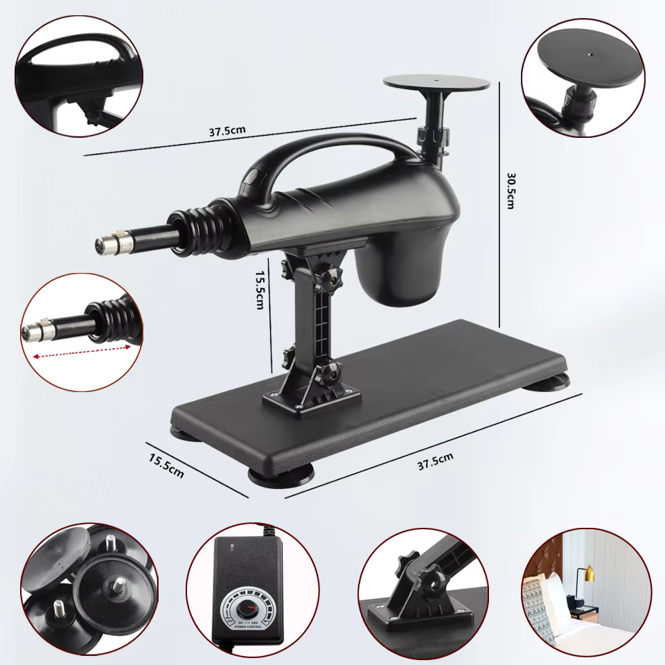 Machine sexuelle automatique avec gros gode pour femmes, Machine d'amour, pistolet de pompage de Mas
