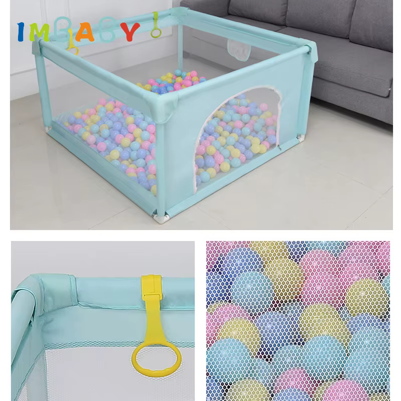 Parc 180x200 pour enfants, barrière de sécurité, clôture, aire de jeux pour tout-petits, éponge Anti