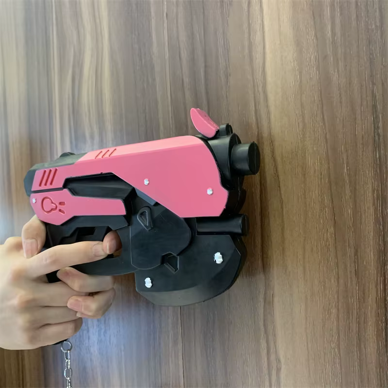 Jeu OW D. va Revolvers Arme Pistolet, 1:1, Cosplay, Sécurité, PU, Cadeau, Extérieur, Jouet, Caoutcho