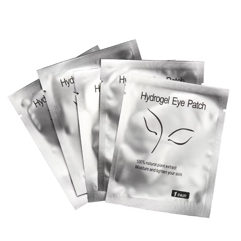 50 paires de patchs pour cils sous les yeux, coussinet d'isolation pour les yeux, élimine l'hydrogel