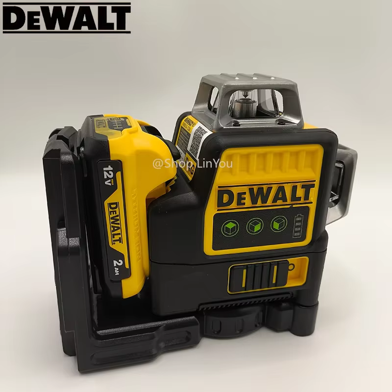 Nouveau! DEWALT DW089LG 12V Laser horizontal 12 lignes 3 axes * 360 degrés, lumière verte, auto-nive