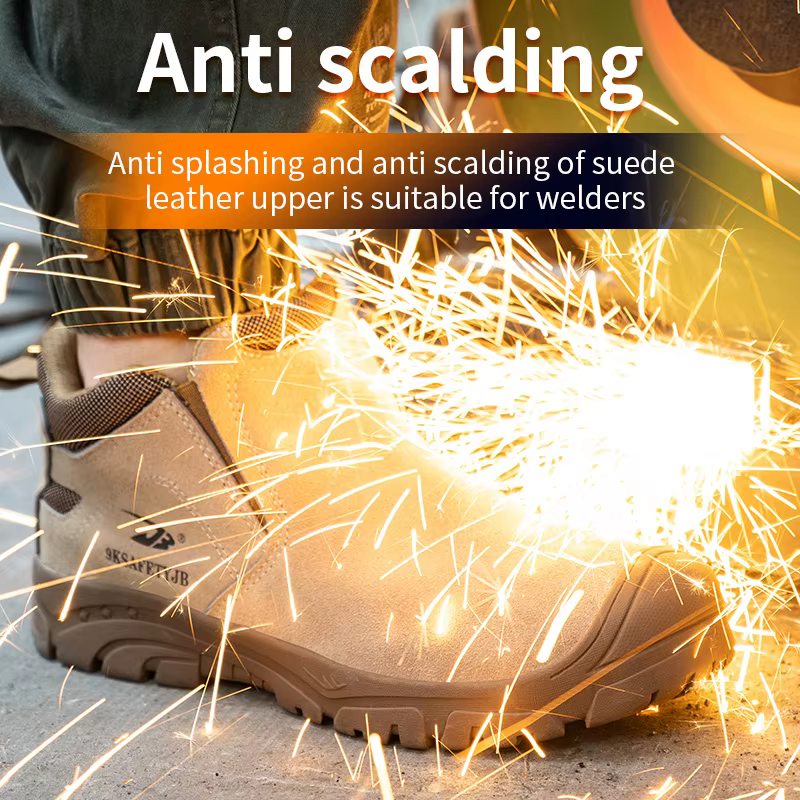 Chaussures de soudage isolantes de haute qualité 6kv pour hommes, bottes de travail, chaussures de s