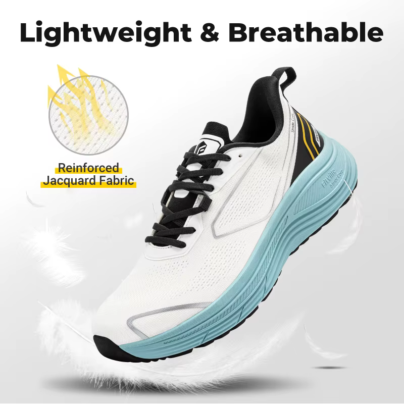 Chaussures de marche Fitville pour hommes, extra larges, amorties, pour la course à pied, le tennis,