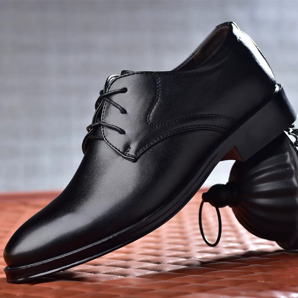 Chaussures Oxford classiques pour hommes, décontractées, habillées, formelles, à lacets, pour affair