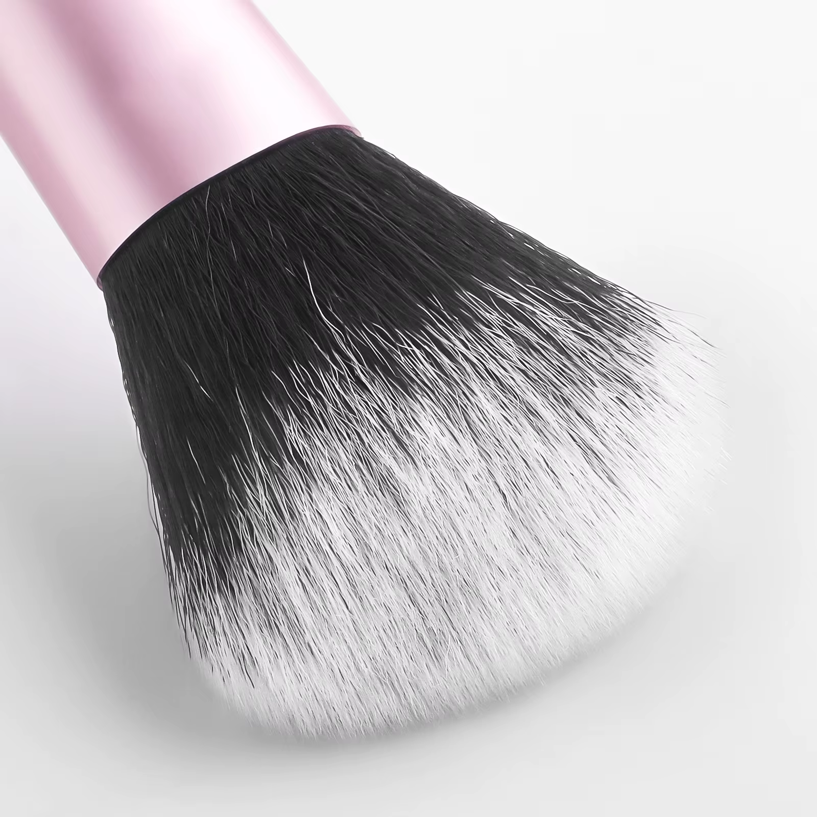 Ensembles de pinceaux de maquillage, 10 pièces mini en plastique avec sac pinceau de maquillage mult