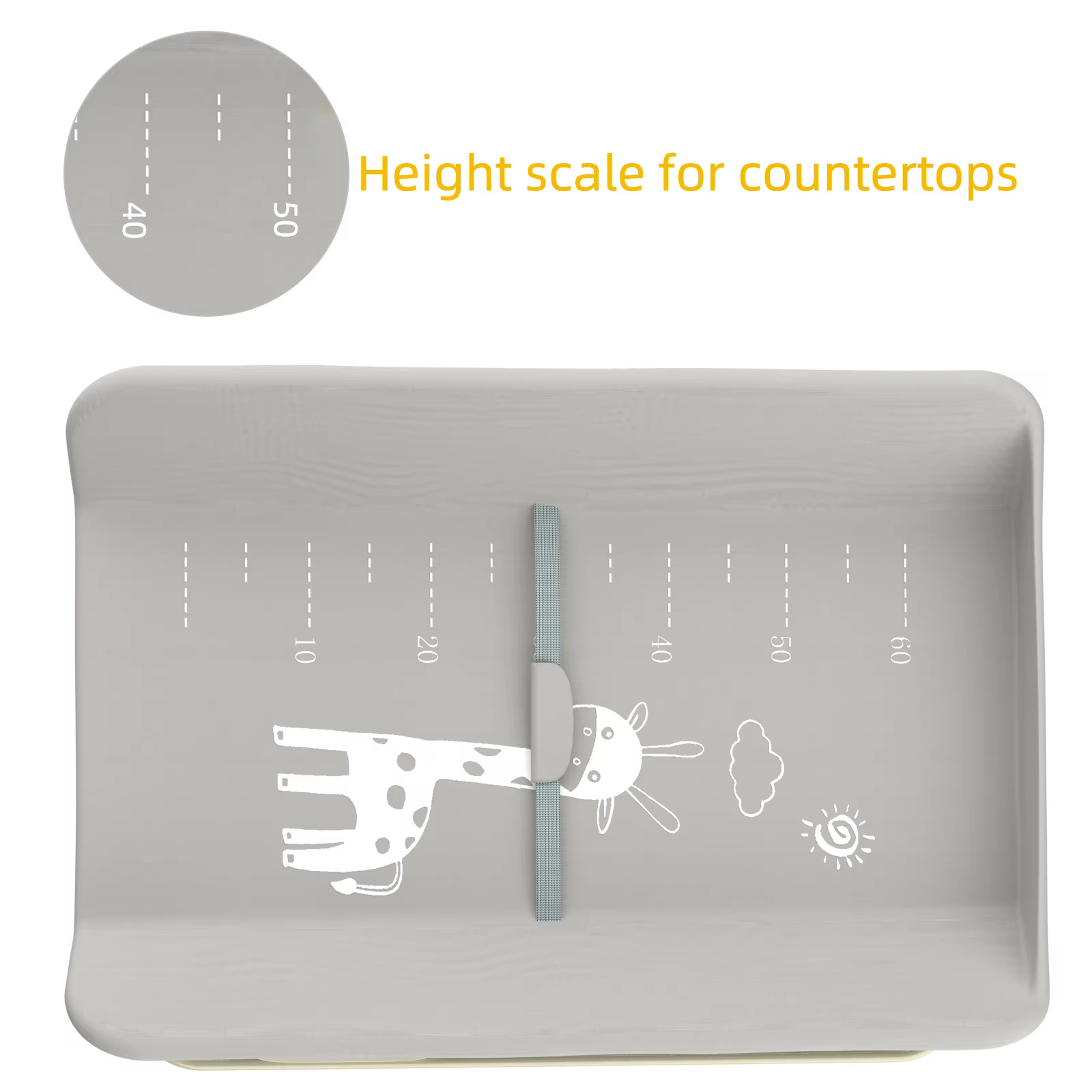 Table à Langer Pliable et Portable, Table à Langer Bébé Charge 11KG, avec Bassin d'Eau Panier de Ran
