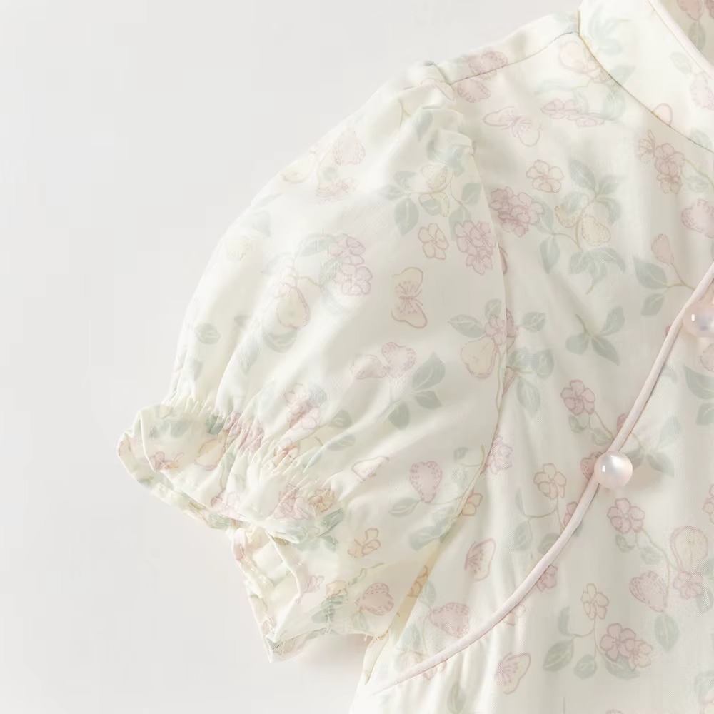 Robes en maille pour filles Dave Bella, robes d'été pour enfants, vêtements pour enfants, robe éléga