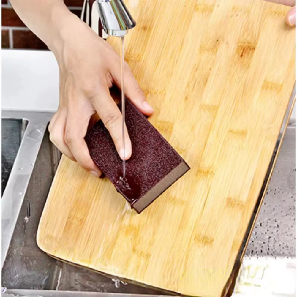 Gomme éponge Nano carborundum, 1 à 8 pièces, brosse de nettoyage de la rouille pour Pot de cuisine, 