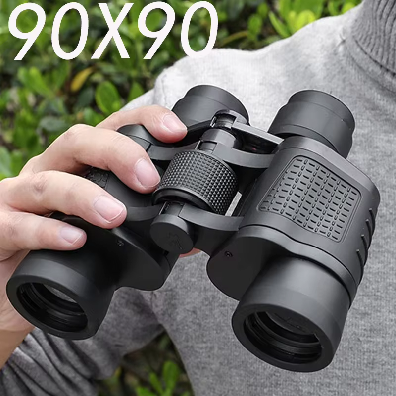 Jumelles professionnelles HD, oculaires portables 90x90, longue Distance, pour la chasse, les voyage
