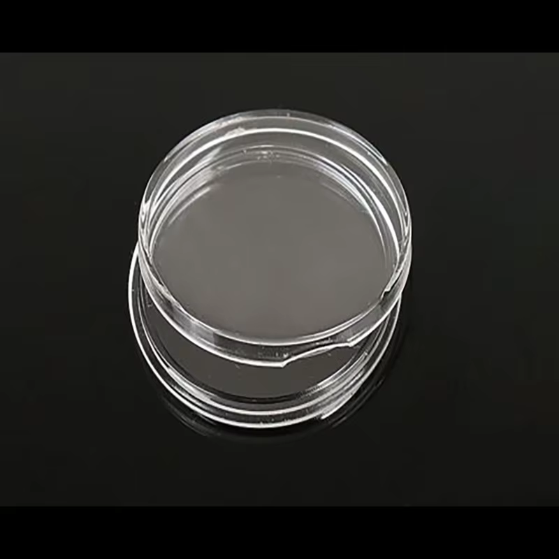 Porte-monnaie en plastique Transparent 16-46mm, 20 pièces/lot, présentoir de Capsules, étuis de Coll