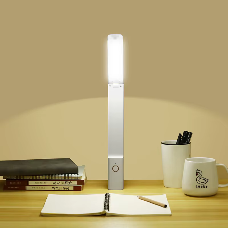 Lampe de bureau Led pliable tactile réglable pour maison intelligente chambre veilleuse étudiant lec