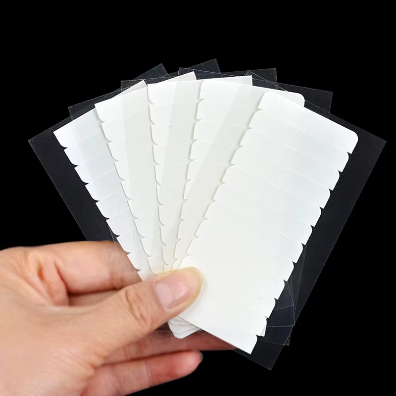 120 onglets/lots 10 feuilles 0.8 cm * 4 cm ruban adhésif blanc sans brillance ruban étanche pour ext