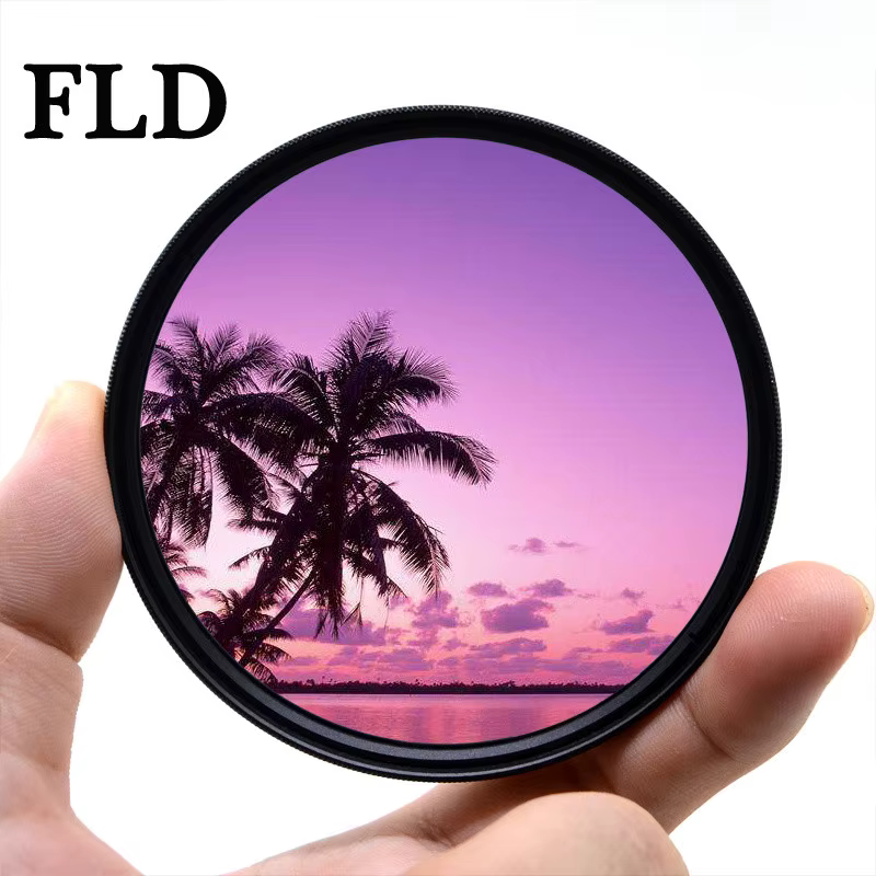 KnightX FLD filtres d'objectif de photographie pour appareil photo reflex numérique 49mm 52mm 55mm 5