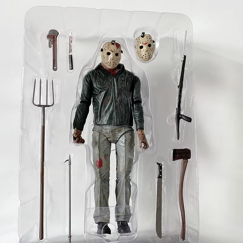 NECA vendredi le 13ème figurine jouets Freddy Jason Voorhees sang figurine d'action ultime Jason mod