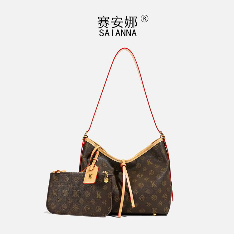 Sacs à langer tendance de couleur unie pour femmes, sac à bandoulière classique parisien, sac messag