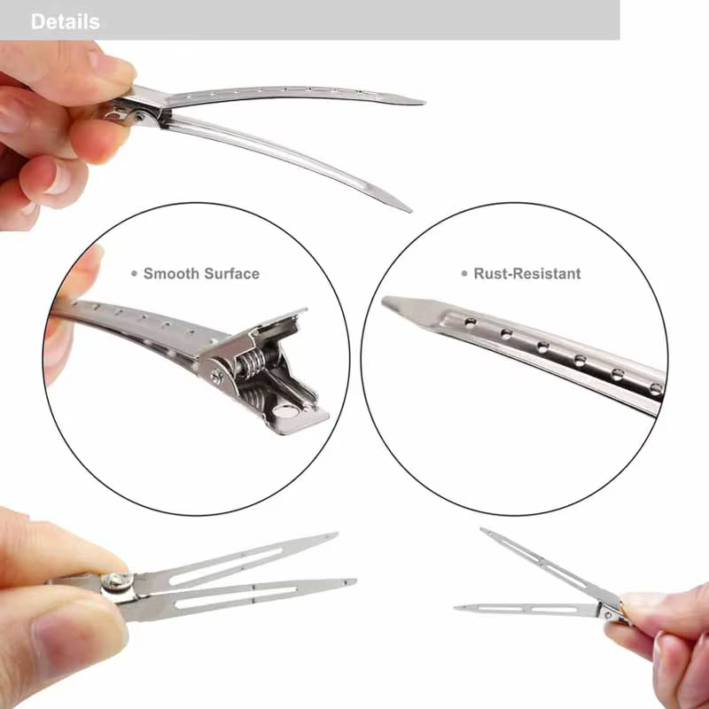 10/20 pièces professionnel dames Salon cheveux fixes pas de courbure épingle à cheveux Curl pince à 