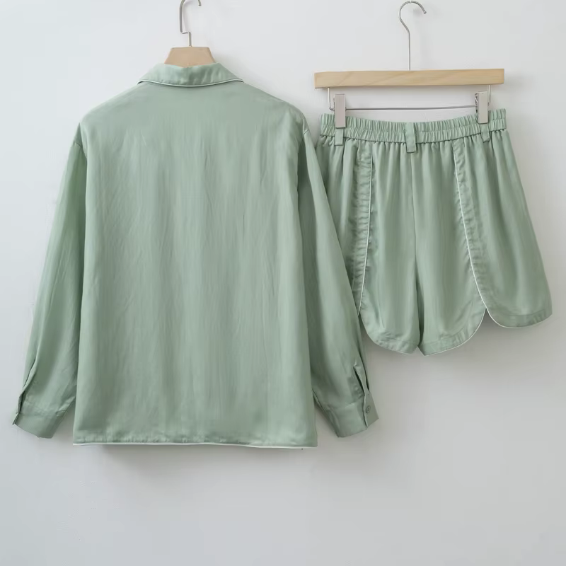 Ensembles de chemises courtes pour femmes