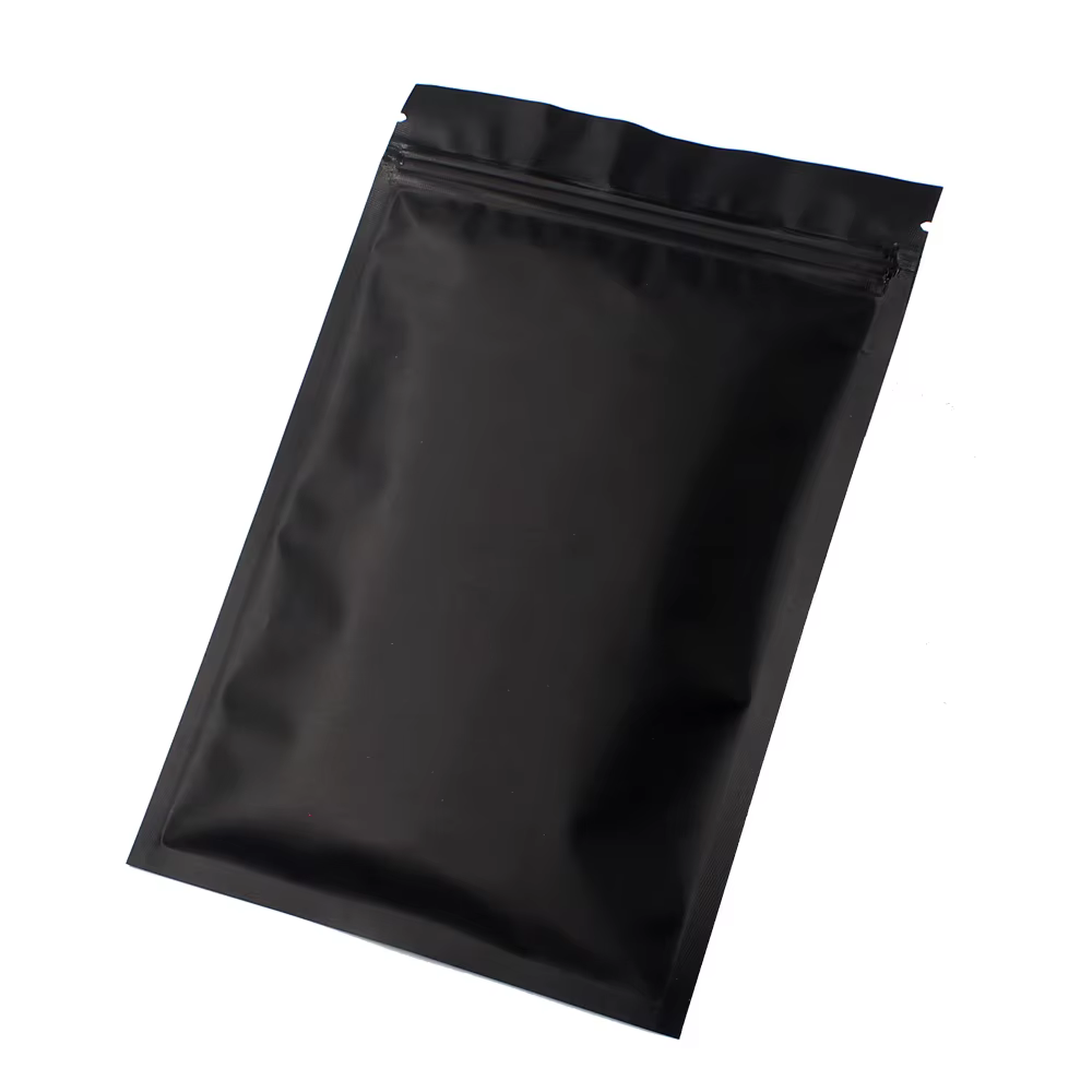 Sac refermable à fermeture éclair pour poudre d'herbes de café, pochettes plates anti-odeur, petits
