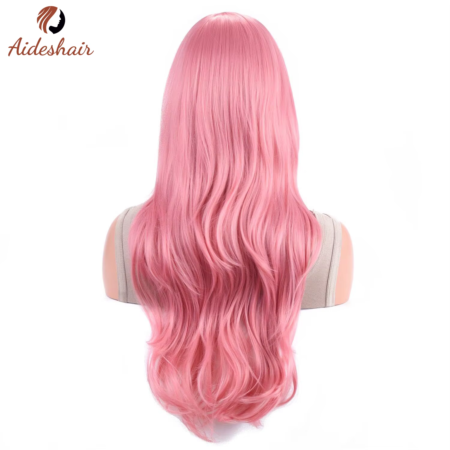 Aideshair perruque synthétique perruques de mode 28 "70 cm de long cheveux bouclés ondulés résistant