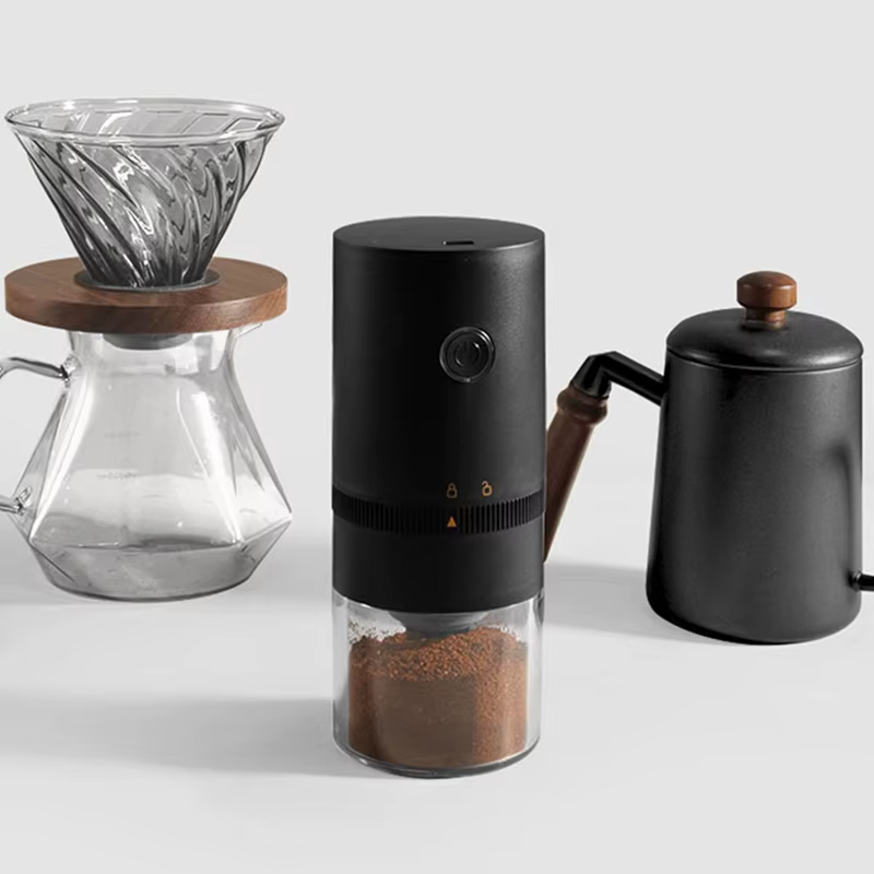 Moulin à café aste par USB, chargement parfait, réglages réglables, entretien facile pour les amateu