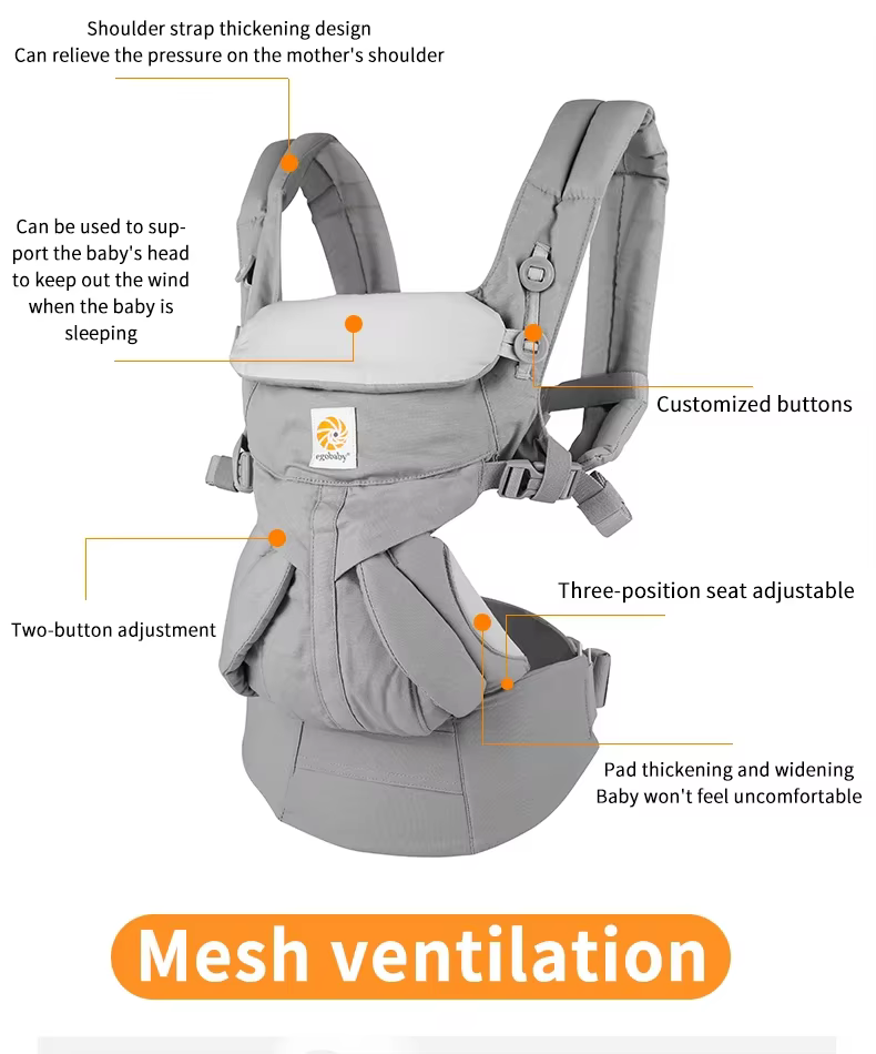 Egobaby porte-bébé ergonomique kangourou infantile enfant fronde dos face avant sac à dos enveloppe