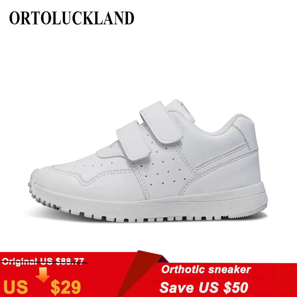 Uckland-Chaussures de course blanches pour enfants, baskets pour tout-petits, chaussures de bébé pou
