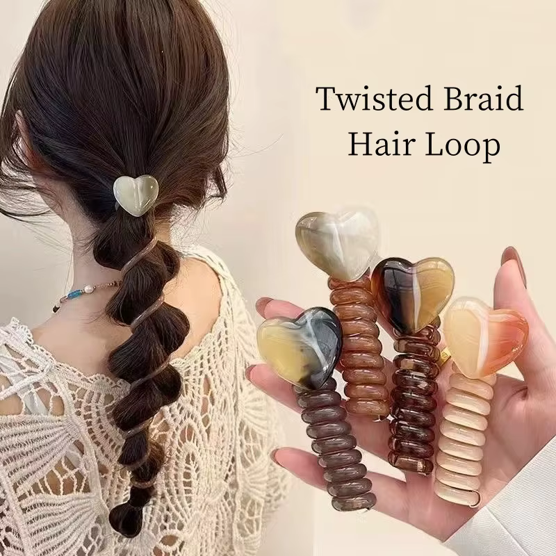 Bandeau tressé à bulles minimaliste, ligne téléphonique de haute qualité et soignée, boucle de cheve