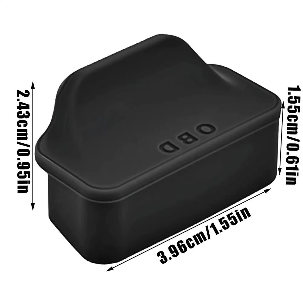 Couvercle de protection de Port OBD, capuchons de connecteur de Diagnostic anti-poussière pour autom