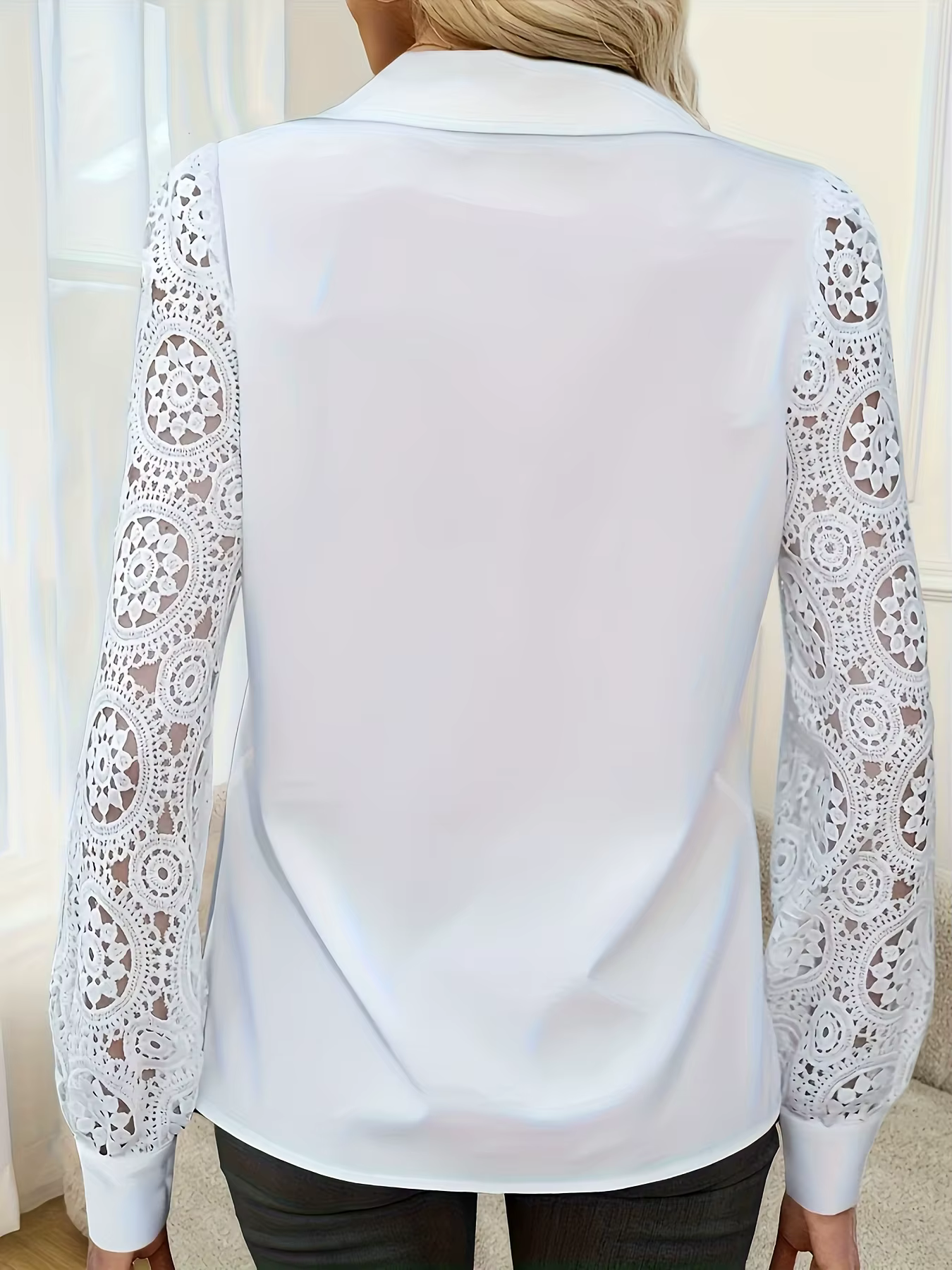 Tempérament ample femme chemise mode blouse décontractée élégant à manches longues femme chemise vac