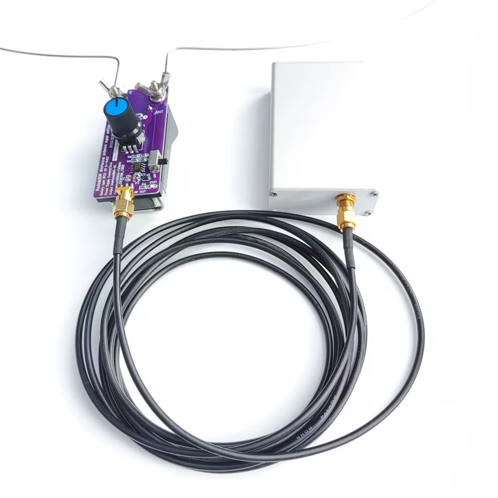 Antenne de remplacement magnétique active à faible bruit, à gain réglable, HA SDR, ondes courtes, ra