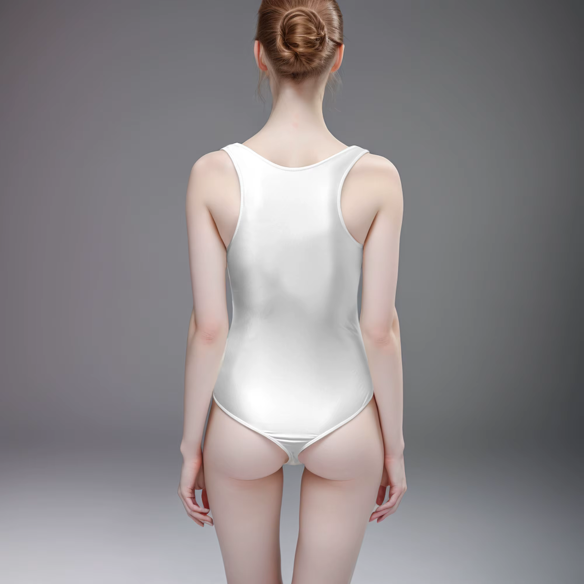 Maillot de bain XClocKNYoung en satin brillant, soyeux et sexy, maillot de bain brillant à ouverture