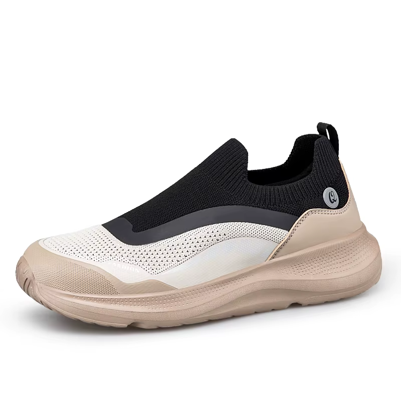 Chaussures de marche à enfiler pour hommes, respirantes, en maille, chaussures de sport avec semelle