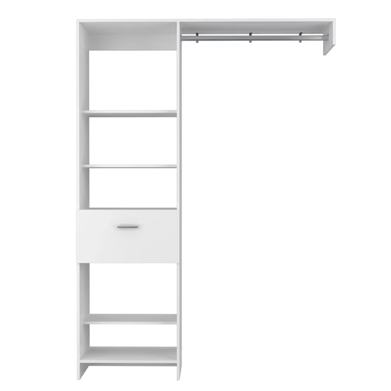 Système de Cisco Manchester 150, cinq étagères ouvertes en métal, une MEL-White, nouvelle collection