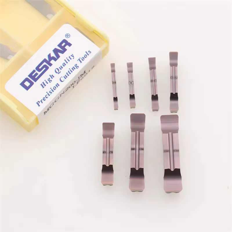 DESKAR Insert MGGN150 MGGN200 MGGN300 MGGN400 MGGN500-JM Insert en carbure rainurage tour outil CNC