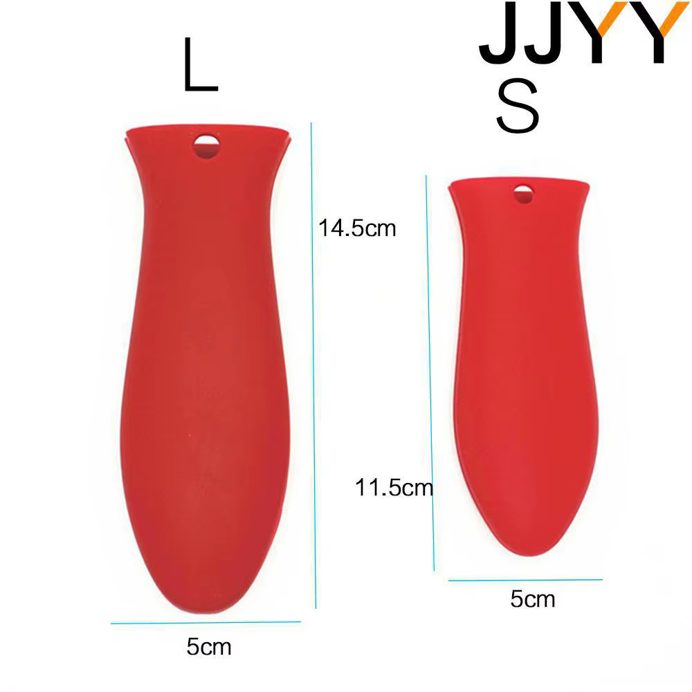 JJYY – poignée de support de Pot antidérapante, résistance aux hautes températures, poêles en Silico