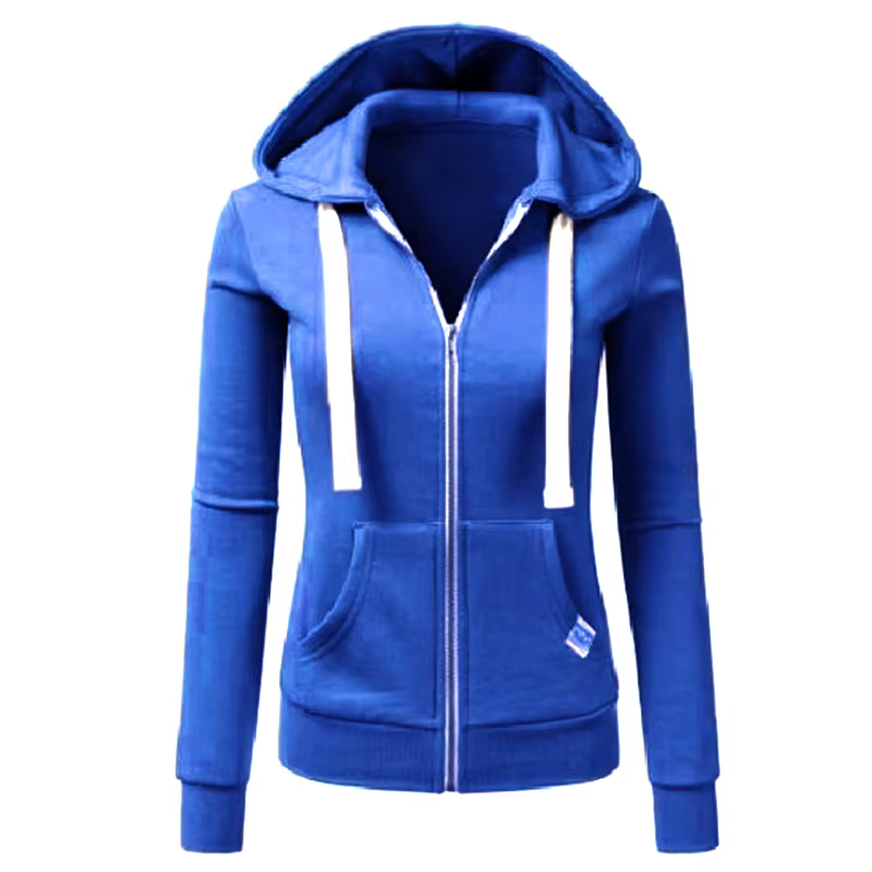 Sweat à capuche de sport personnalisé pour femmes, nouvelle mode automne/hiver, manches longues, cor