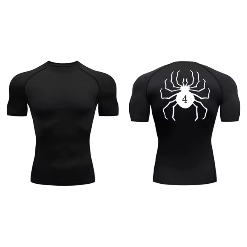 Jin Woo chemise de Compression Compression gymnase Sung Jin Woo Solo nivellement Anime Muscleshirt v