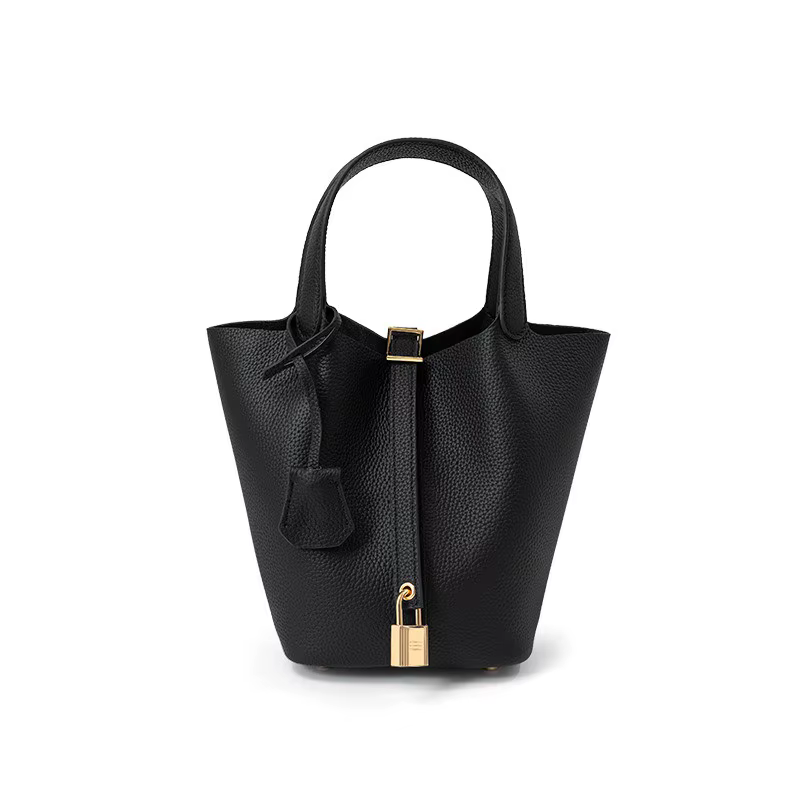 Sac seau, sac pour femme en cuir véritable, sac panier de marché, sac de maman, sac de mariée, sac à
