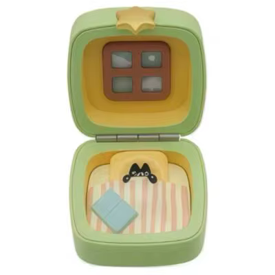Thumb Cat Sleep Treasure Box Kitten Good Night Sleep Ornament Gashapon Collectible Model Toy