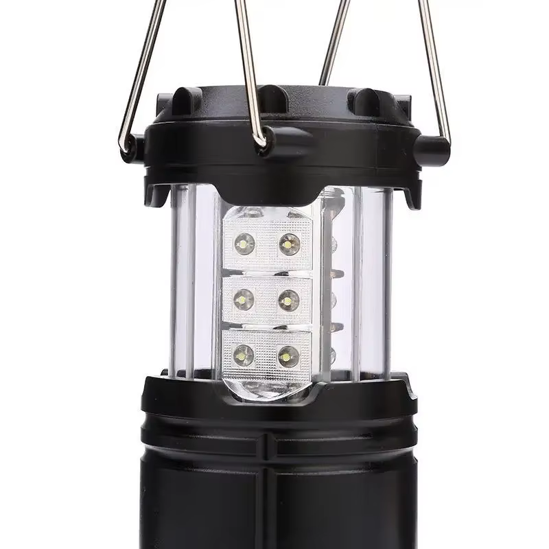 Mini lampe de tente 3 * COB LED lanterne Portable torche télescopique lampe de Camping lumière de se