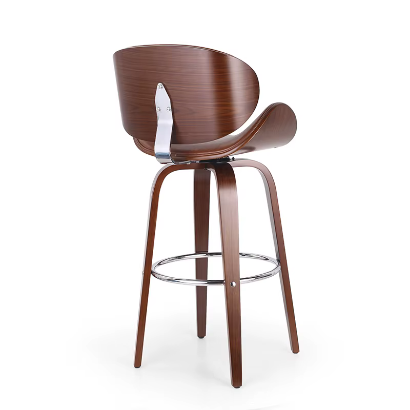 Tabouret de Bar à Comcussion Monté, 30 Pouces, Style Moderne du Milieu du Siècle, Brochure + CRACK