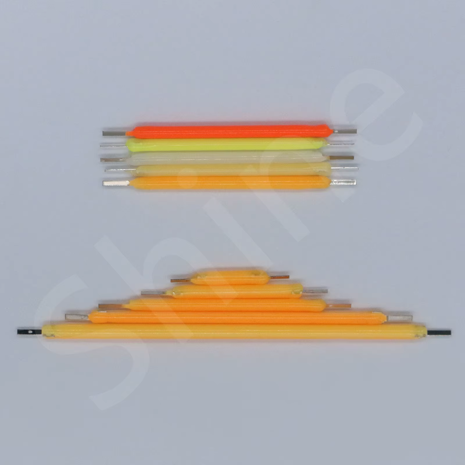 Ampoule Edison à Filament LED COB, pièces de lampe 18.8mm 29mm 38mm 54mm 68mm DC 3V 12V 57V 80V, Dio