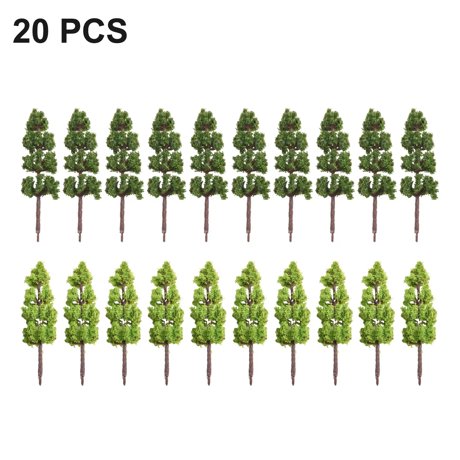 10/20/30 pièces faux arbres artificiels miniatures arbre paysage chemin de fer décoration bâtiment p