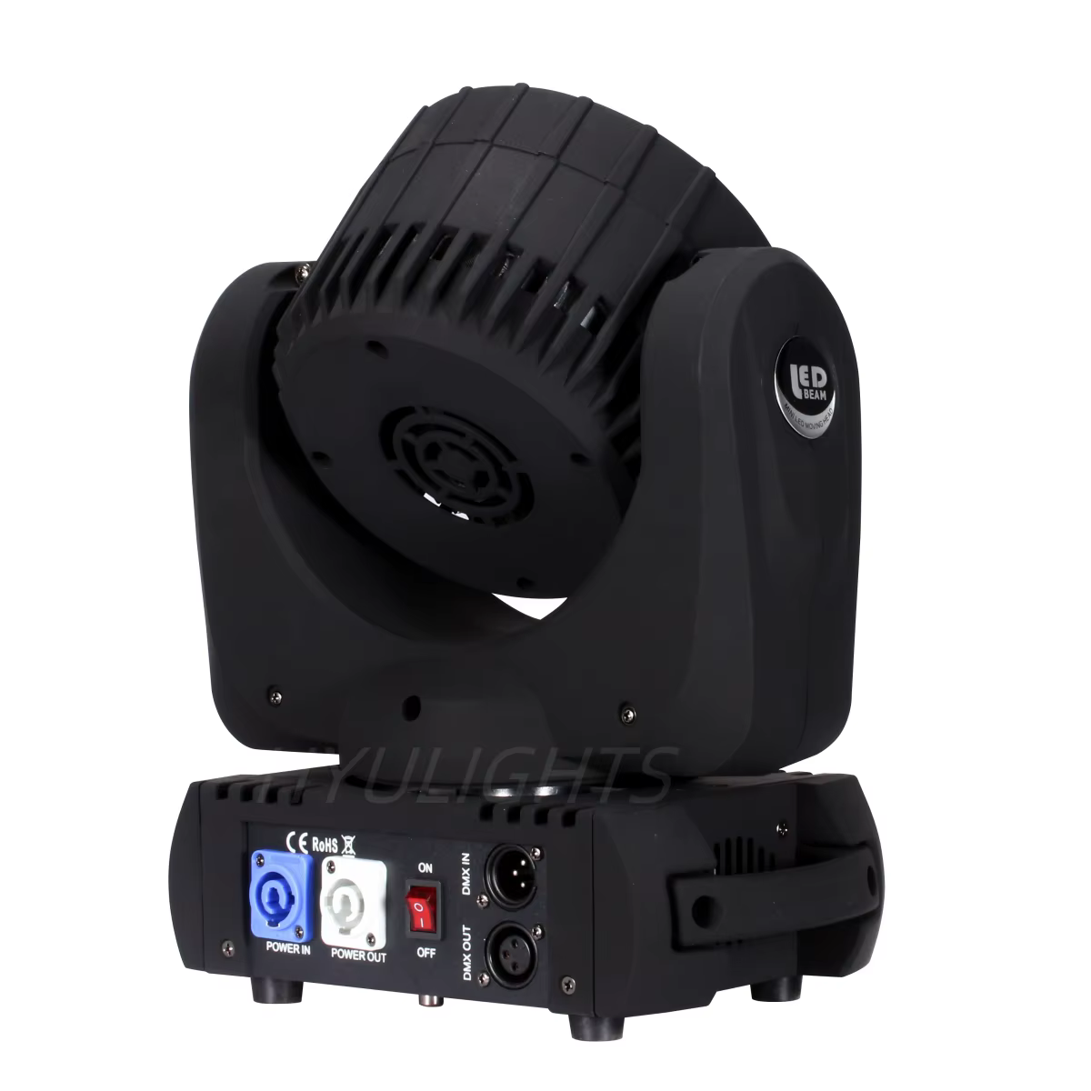 Lumières principales mobiles de lavage de faisceau de LED, 12x12W, RGBW, 16.7 millions de documents,