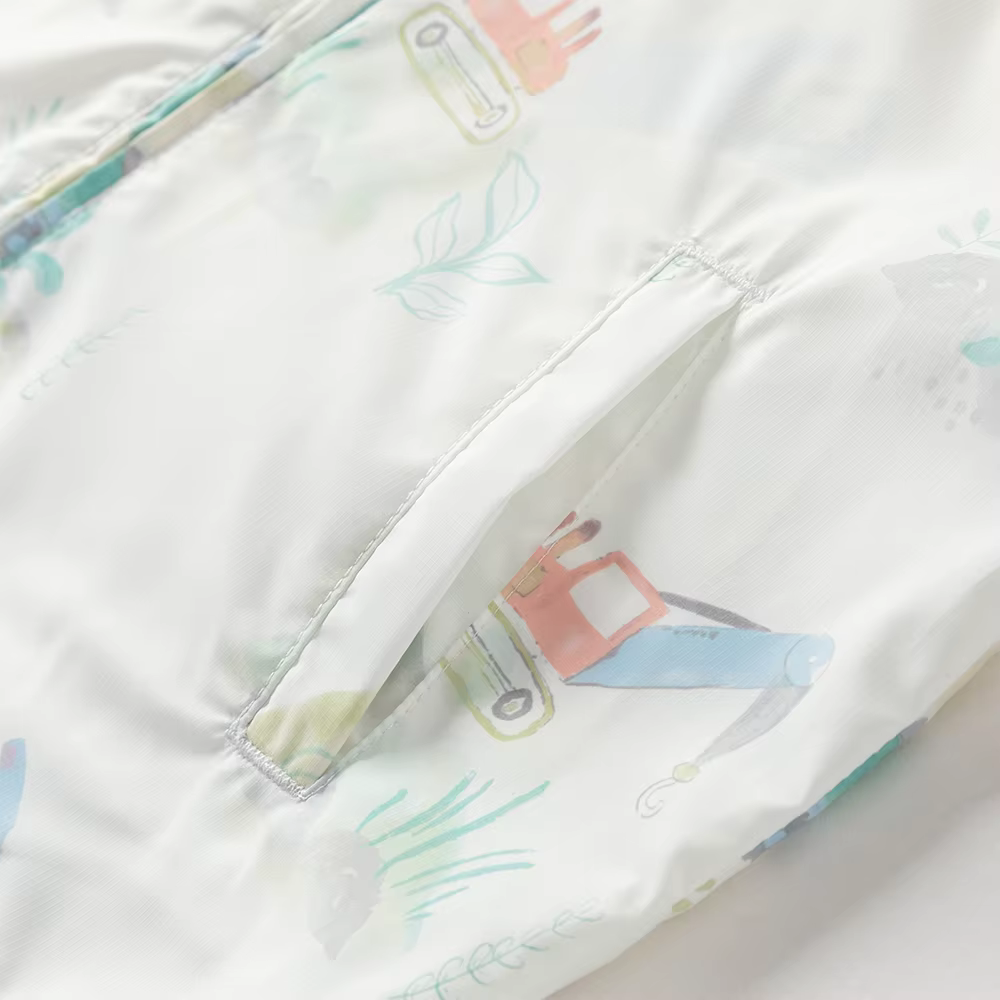 Dave Bella – Vestes d'été cool pour garçons, manteaux de plage anti-UV, sweats à capuche tendance av