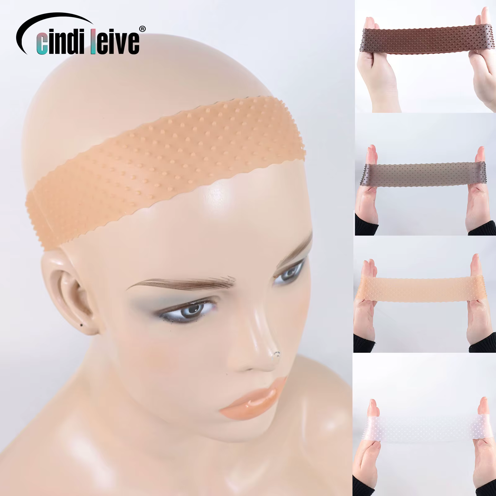 Bande de poignée de perruque réglable pour femmes, bandes avant en dentelle, accessoire de maintien 