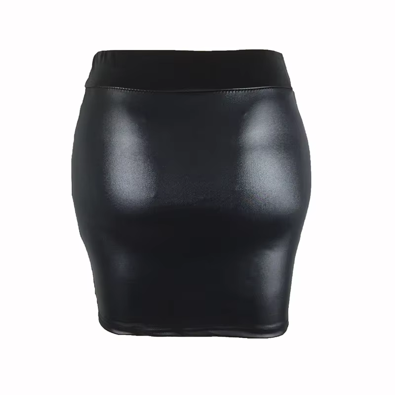 Femmes été Mini jupes taille haute coupe ajustée hanche crayon jupes Vintage moulante jupe Sexy Club