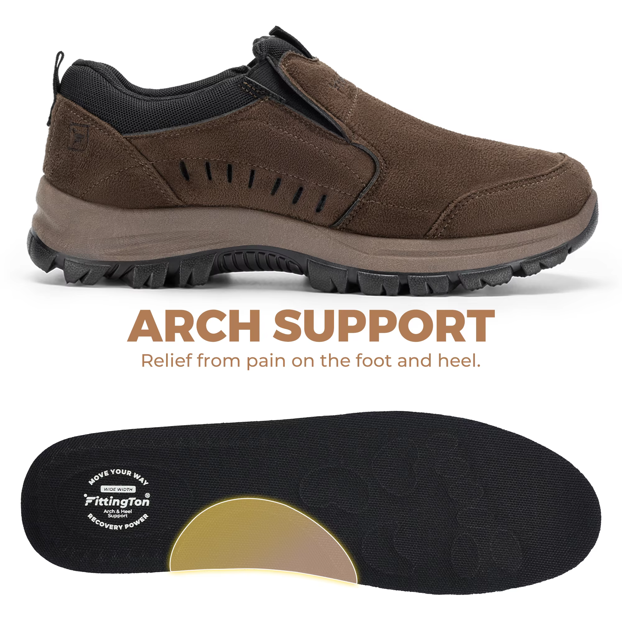 Chaussures à enfiler pour hommes, mocassins pour un usage professionnel et décontracté, légères et c